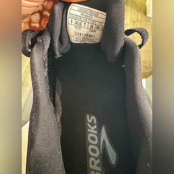 Brooks- women’s Ghost 15 sneakers - running shoes -size 9 wide - Picture 6 of 8